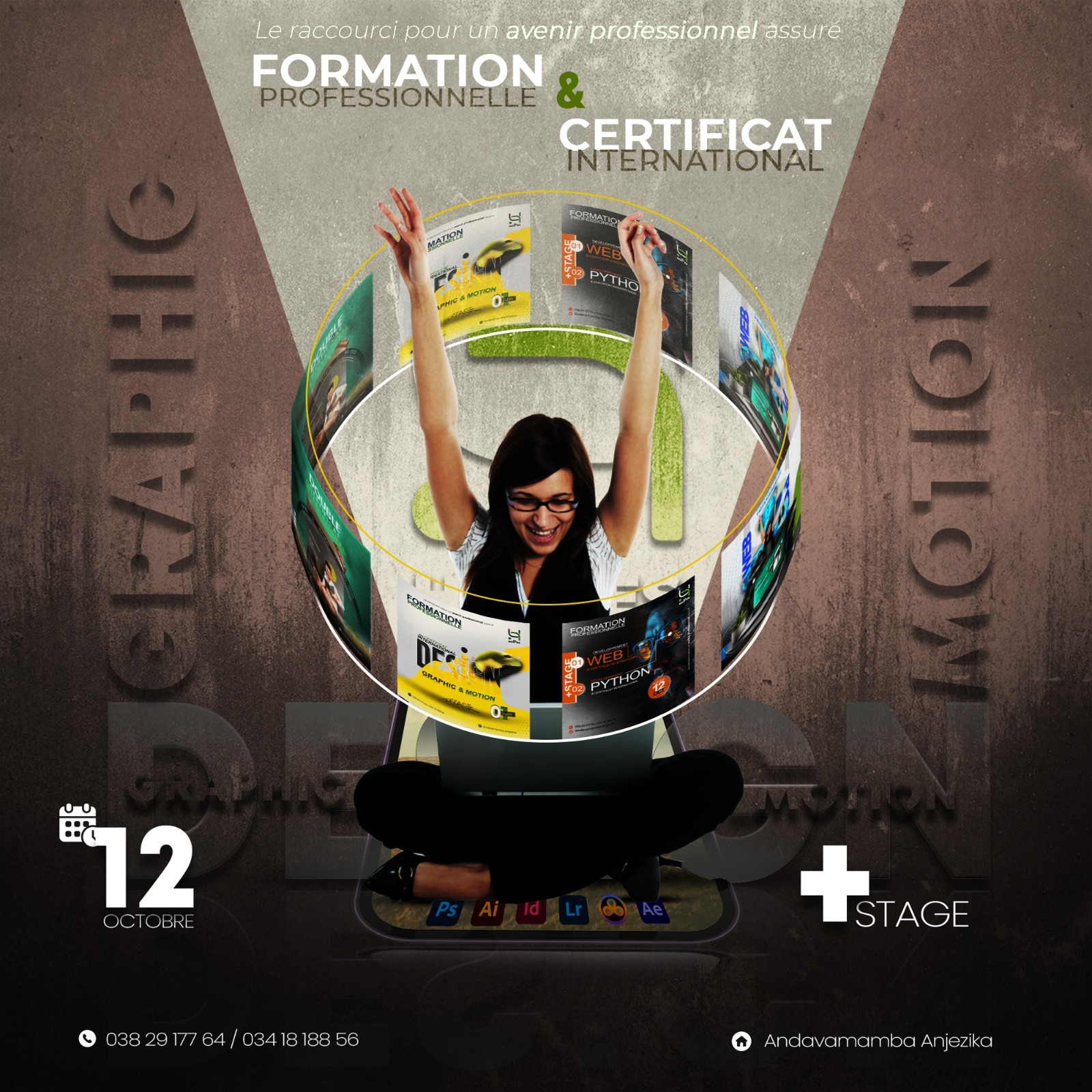 Formation Graphic et Motion Design à Antananarivo