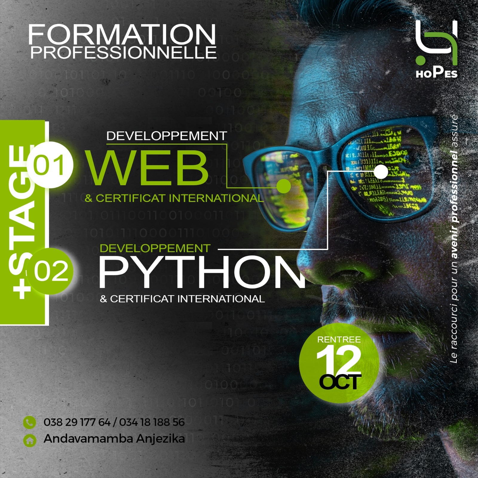 Formation Développement Web et Python à Antananarivo